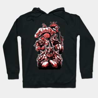 8-Bit Ninja Villains Hoodie